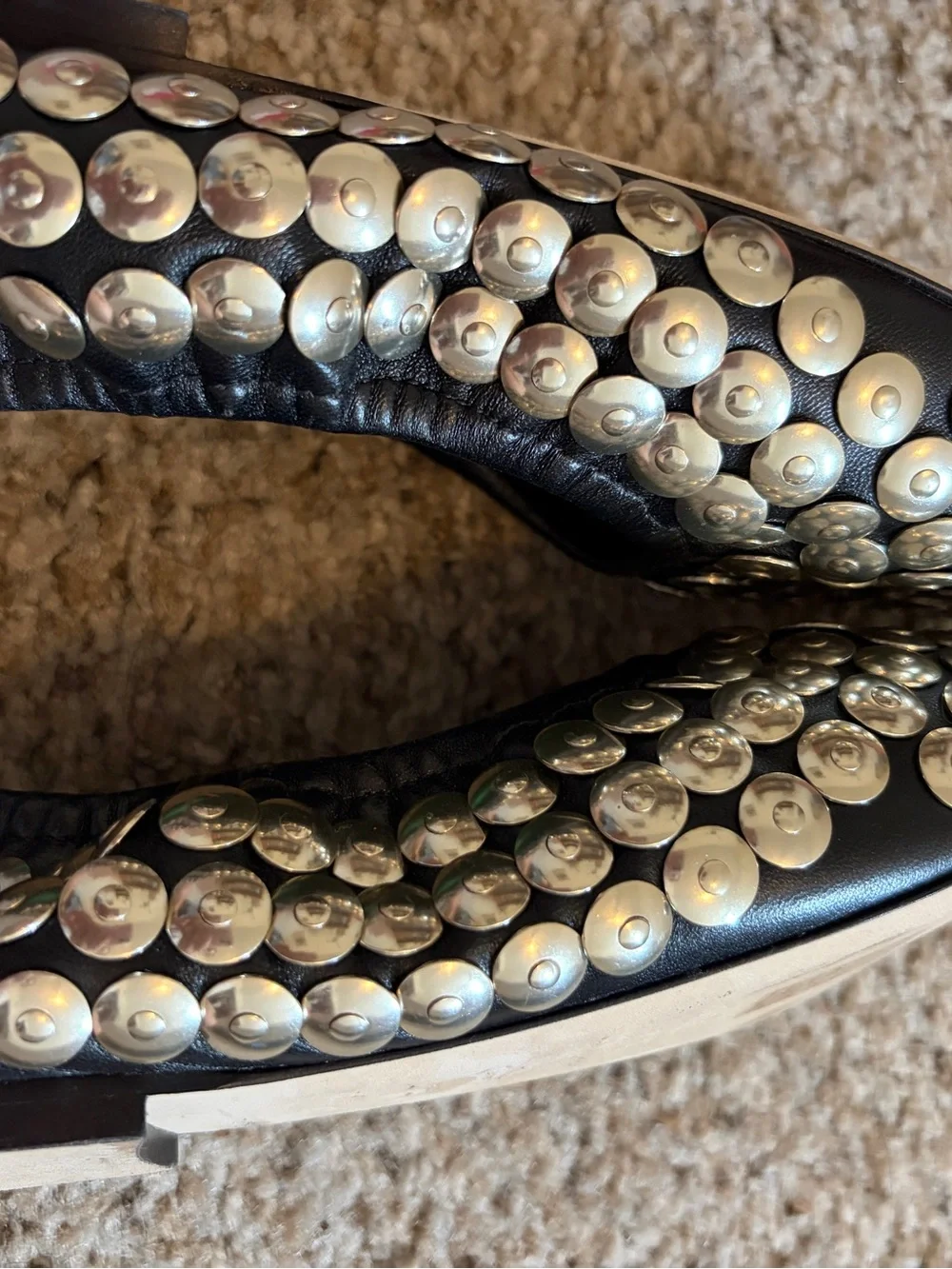 Tory Burch Studded Ballet Flats